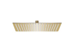 Vierkante RVS Regendouchekop 50x50cm Goudkleurig - 34% Korting