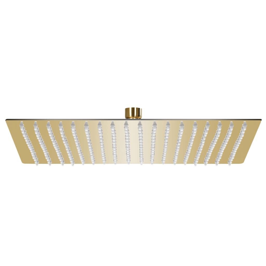 Vierkante RVS Regendouchekop 50x50cm Goudkleurig - 34% Korting