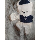 JiAmy Baby Fleece Snowsuit met Capuchon Geel 12-18 Maanden