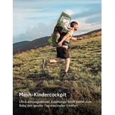 besrey Kraxe kinderdrager met opbergtas, draagbare kinderstoel voor op reis, Kraxe rugdrager om te wandelen voor 6-36 maanden, draagstoel tot 18 kg, inklapbaar (legergroen)
