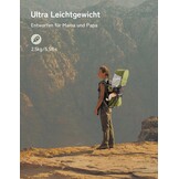 besrey Kraxe kinderdrager met opbergtas, draagbare kinderstoel voor op reis, Kraxe rugdrager om te wandelen voor 6-36 maanden, draagstoel tot 18 kg, inklapbaar (legergroen)