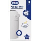 Chicco - Nappy Bin - Compacte Luieremmer met Deksel - Geurdicht - Eenvoudig in Gebruik - Makkelijk Schoon te Maken - Wit