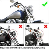 TCMT Voorste Kuip met 15 inch Windscherm in Glanzend Zwart (Smoke Scherm) voor Harley Dyna