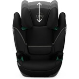 Cybex Gouden kinderzitje Solution S2 i-Fix, voor auto's met en zonder ISOFIX, 100 - 150 cm, van ongeveer 3 tot 12 jaar (15 - 50 kg), Moon Black