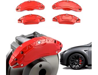 HEYOUTH RVS Remklauw Covers voor Tesla Model Y (19/20 inch velgen)