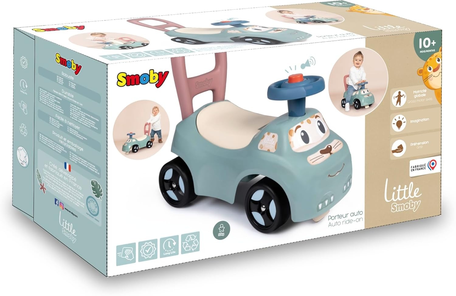 Loopauto & Looprek voor Baby's - Gemaakt in Frankrijk - 33% Korting