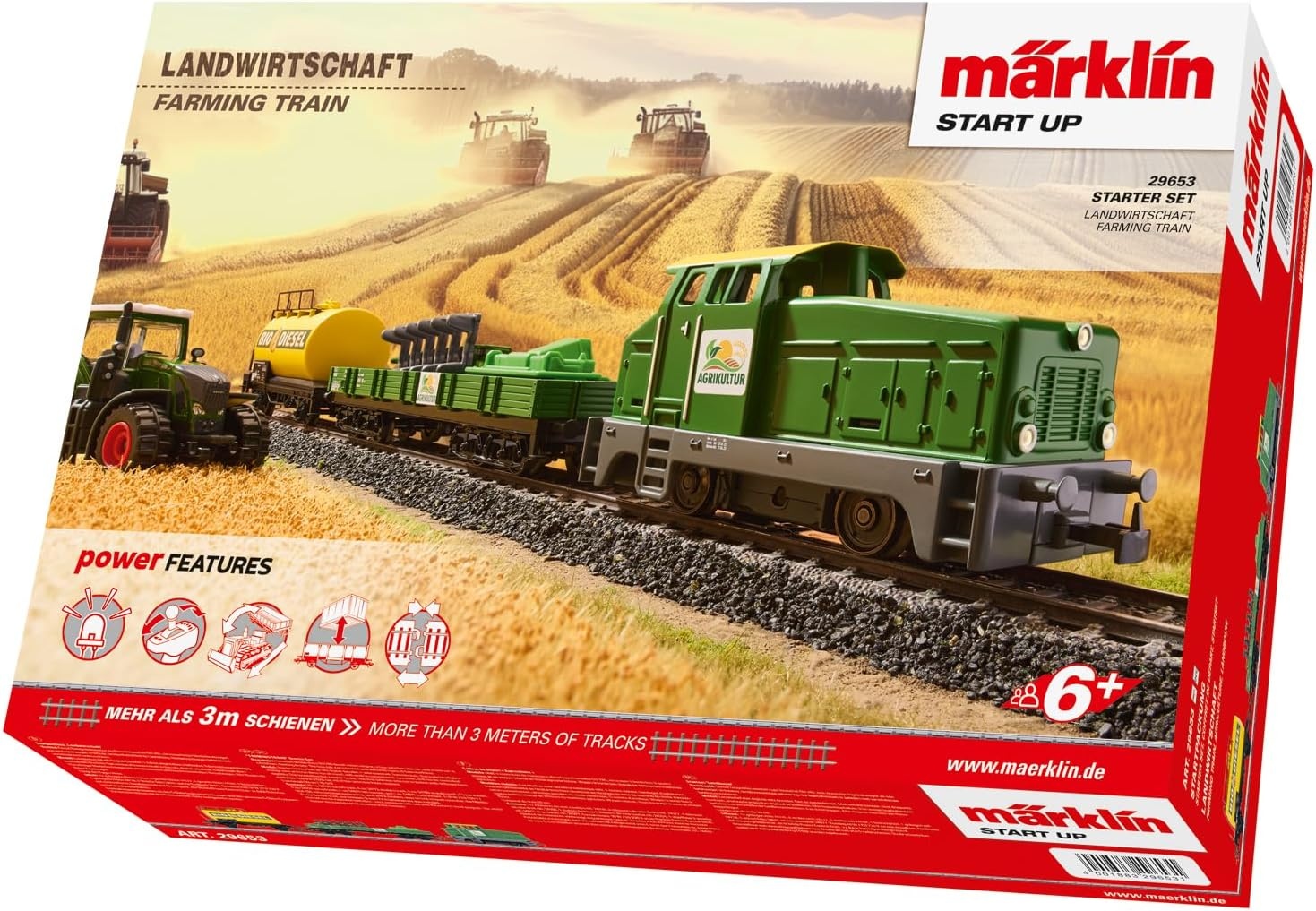 Modeltrein Startset Landbouw H0 Digitaal met Korting
