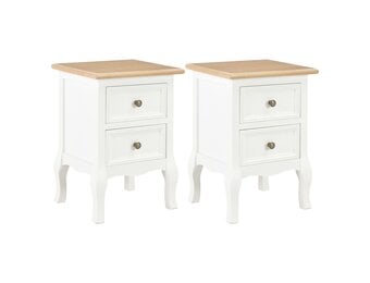 Nachtkastjes Set (2x) MDF Wit met Korting - 54%