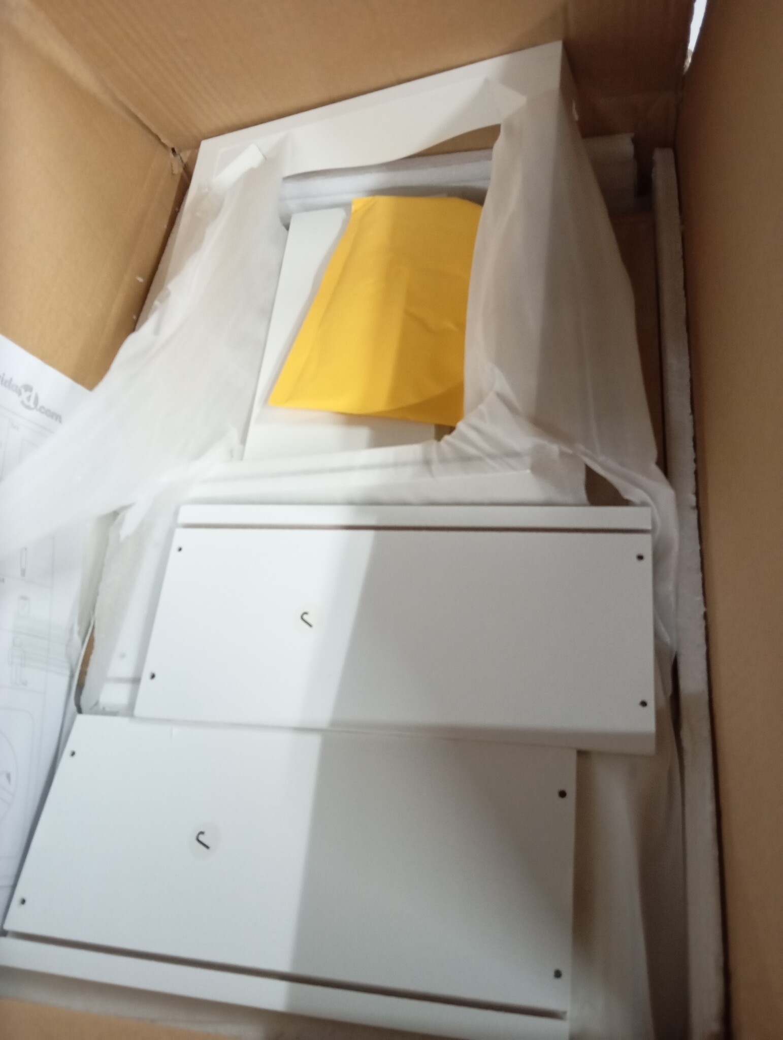 Nachtkastjes Set (2x) MDF Wit met Korting - 54%