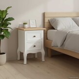 Nachtkastjes Set (2x) MDF Wit met Korting - 54%