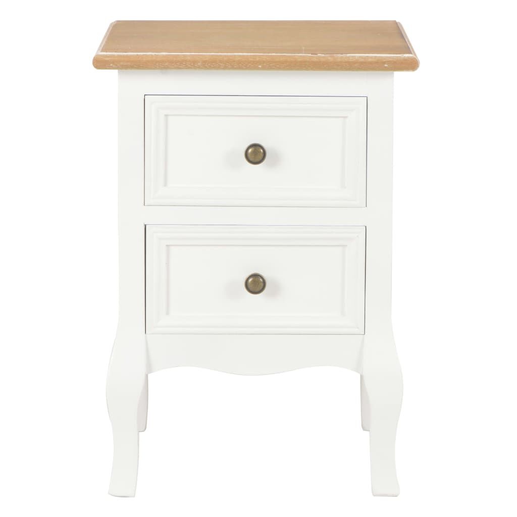 Nachtkastjes Set (2x) MDF Wit met Korting - 54%