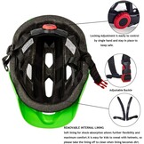 Kinder BMX/Skaterhelm - Verstelbaar 50-57cm - Zwart - Met Korting