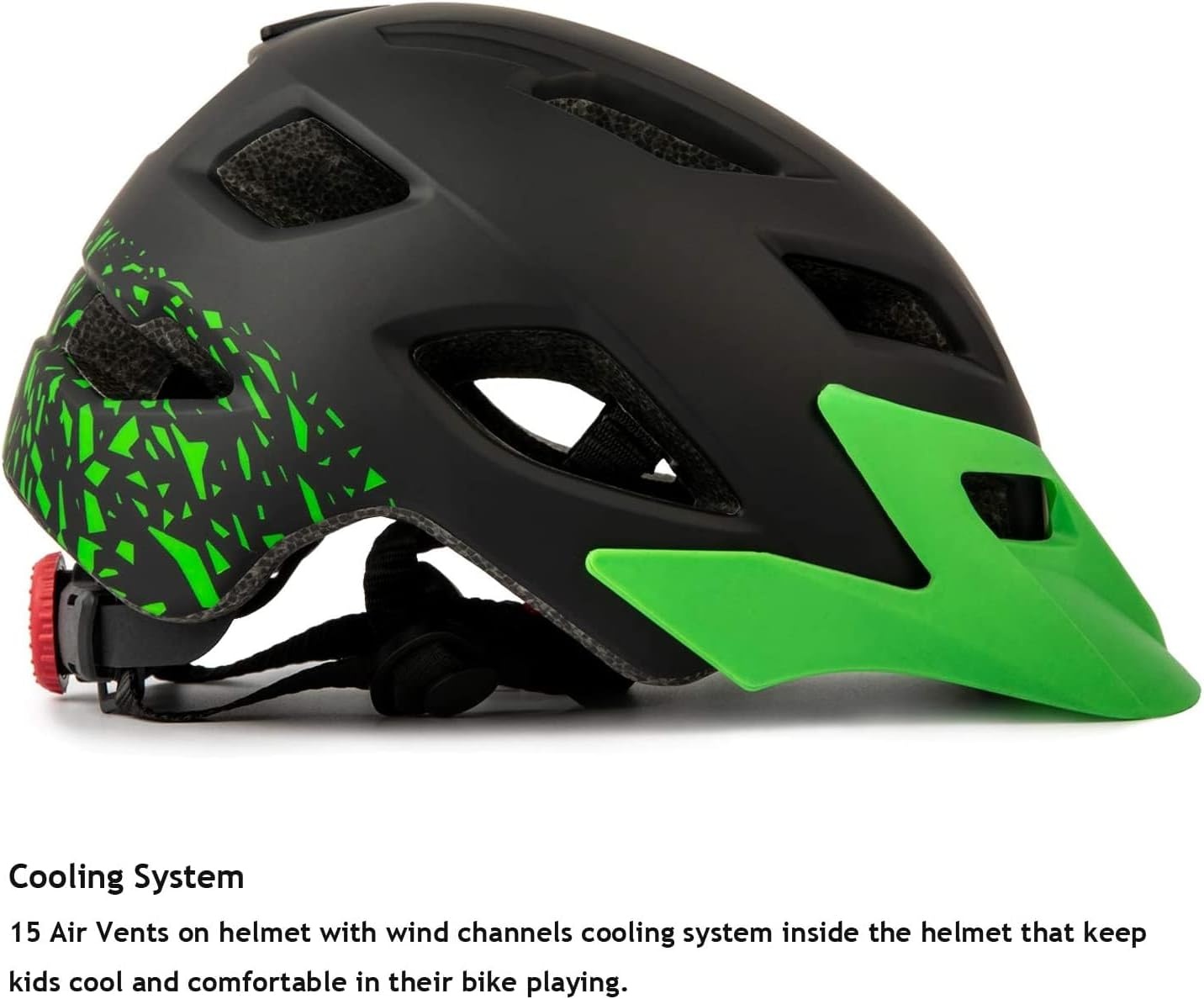 Kinder BMX/Skaterhelm - Verstelbaar 50-57cm - Zwart - Met Korting