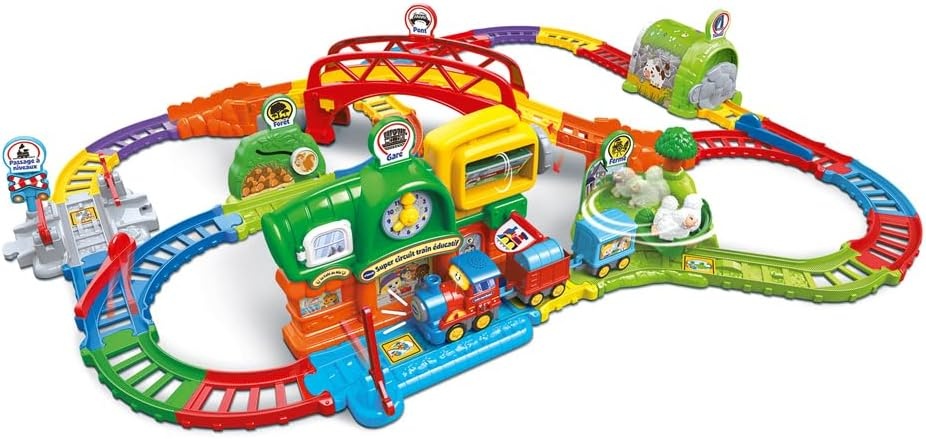 Educatieve Trein Circuit voor Kinderen | 12-60 mnd | Franse Versie | 29% Korting