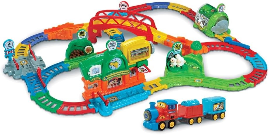 Educatieve Trein Circuit voor Kinderen | 12-60 mnd | Franse Versie | 29% Korting