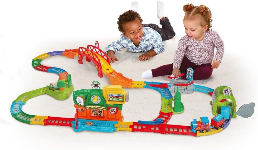 Educatieve Trein Circuit voor Kinderen | 12-60 mnd | Franse Versie | 29% Korting