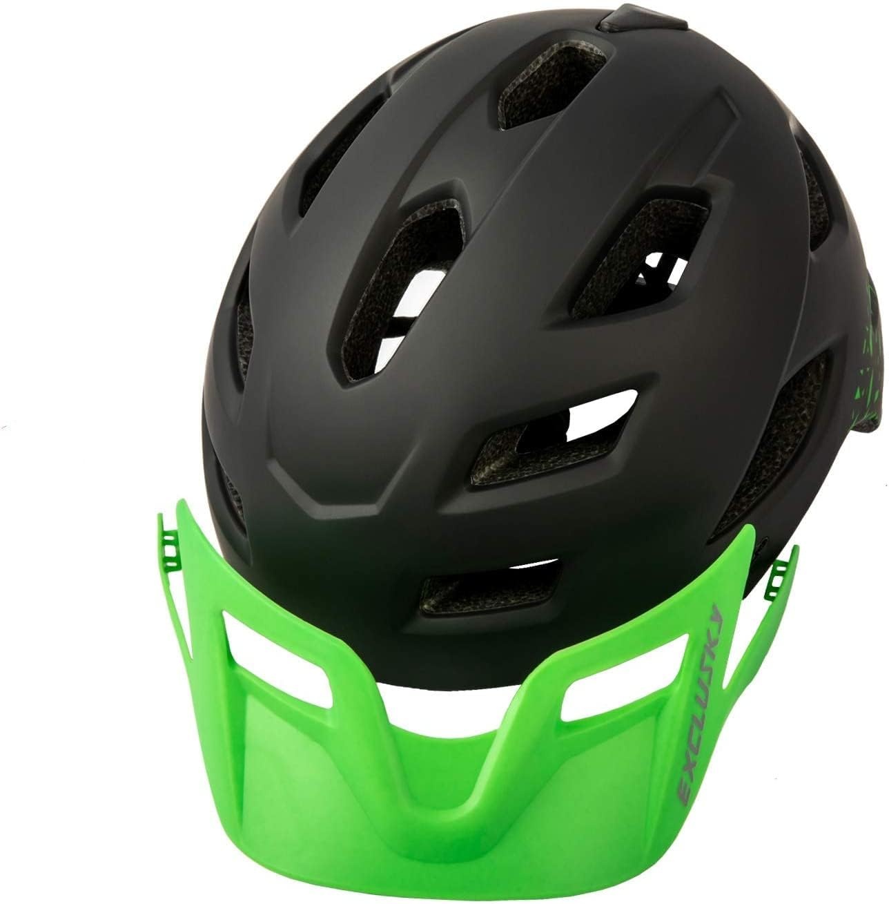 Kinder BMX/Skaterhelm - Verstelbaar 50-57cm - Zwart - Met Korting
