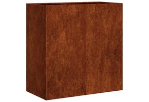 VidaXL Cortenstaal Plantenbak 80x40x80cm - 54% Korting