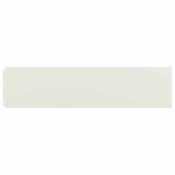 VidaXL Gazonranden 20 stuks 25x103 cm Staal Wit (34% Korting)