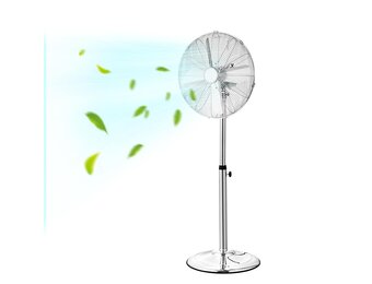 Industriële Staande Ventilator - Zilver - 29% Korting!