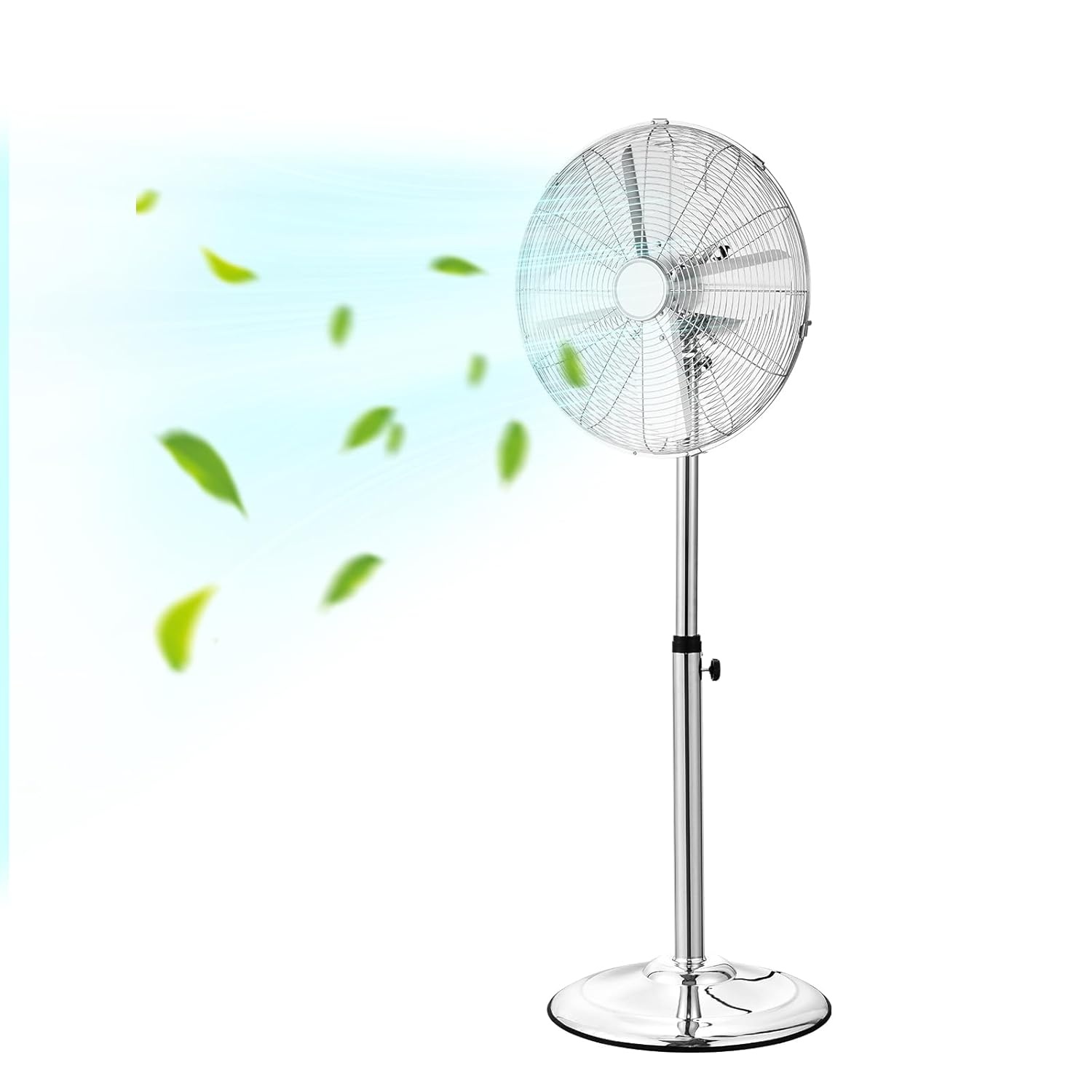 Industriële Staande Ventilator - Zilver - 29% Korting!