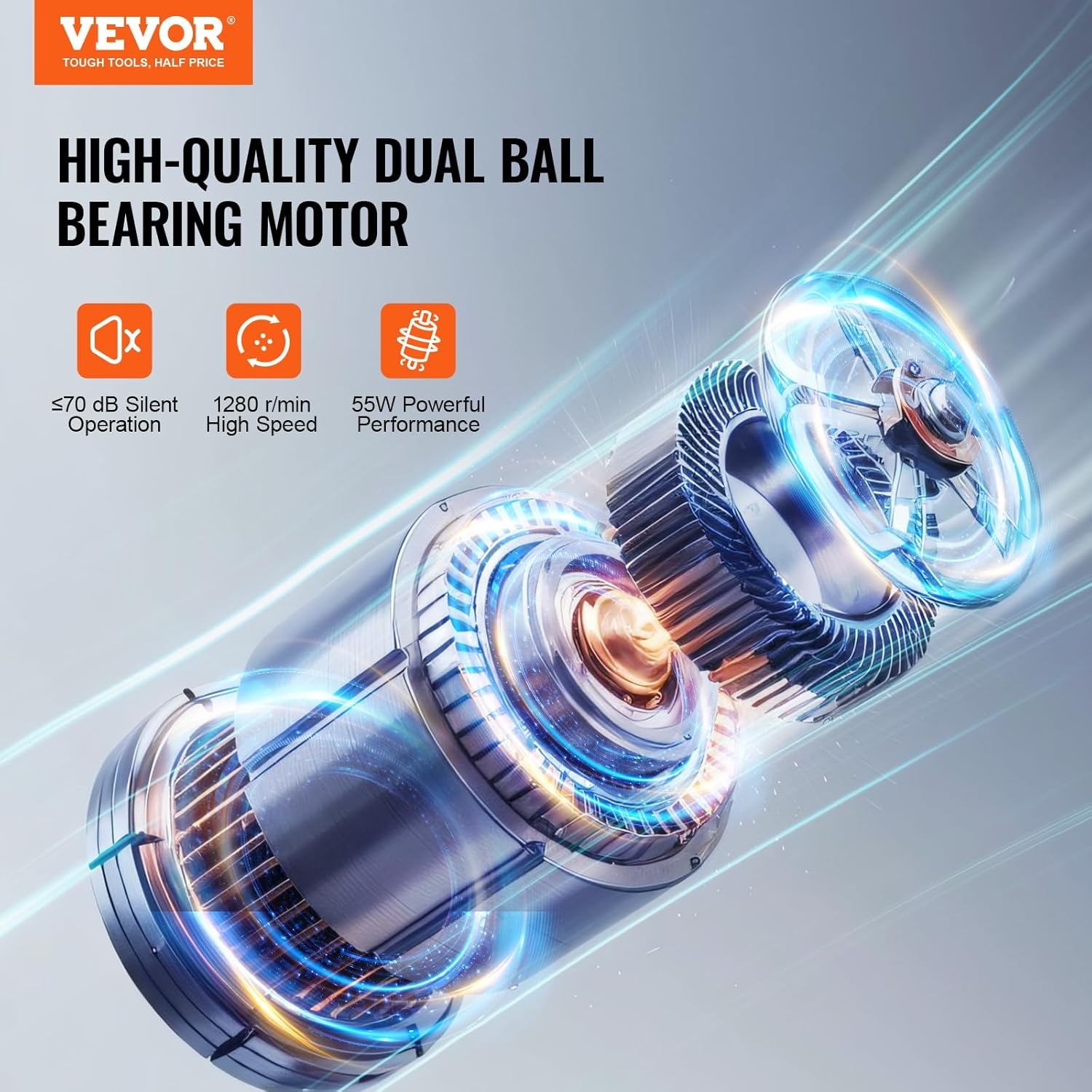 Industriële Staande Ventilator - Zilver - 29% Korting!