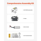 1800W Elektrische Motor Kit Go Kart/E-bike 48V met Toerentalregelaar - 35% Korting