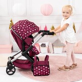 Poppenwagen Combi XEO | Pop tot 46 cm | 34% Korting