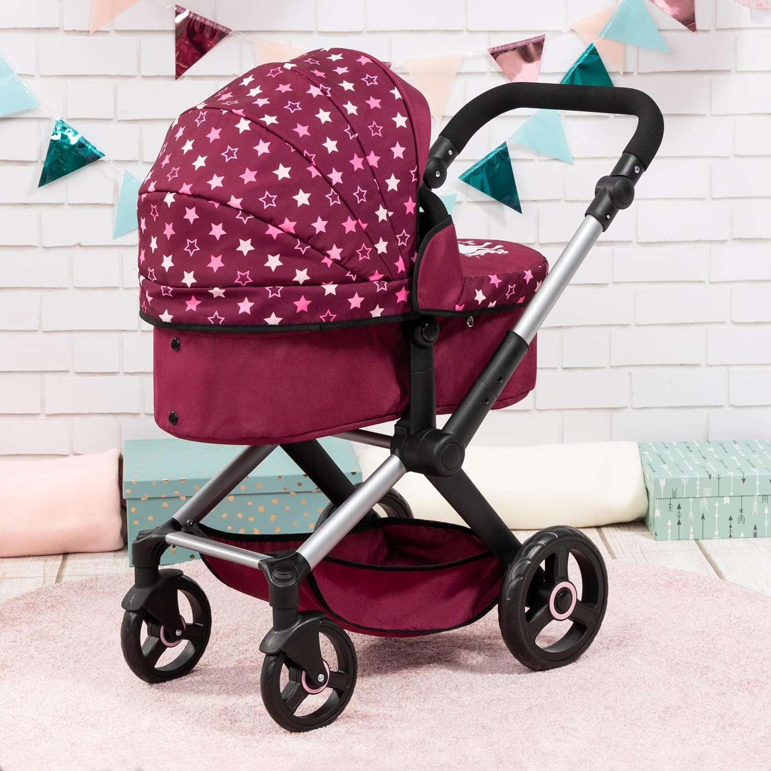 Poppenwagen Combi XEO | Pop tot 46 cm | 34% Korting