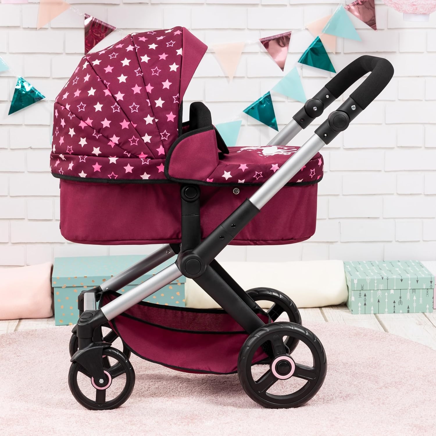 Poppenwagen Combi XEO | Pop tot 46 cm | 34% Korting