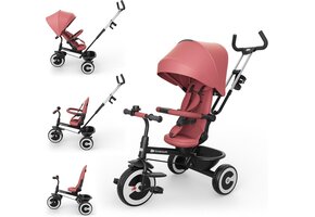 Roze Driewieler Kinderkraft ASTON 2 PRO (9 mnd - 5 jr) - 36% Korting