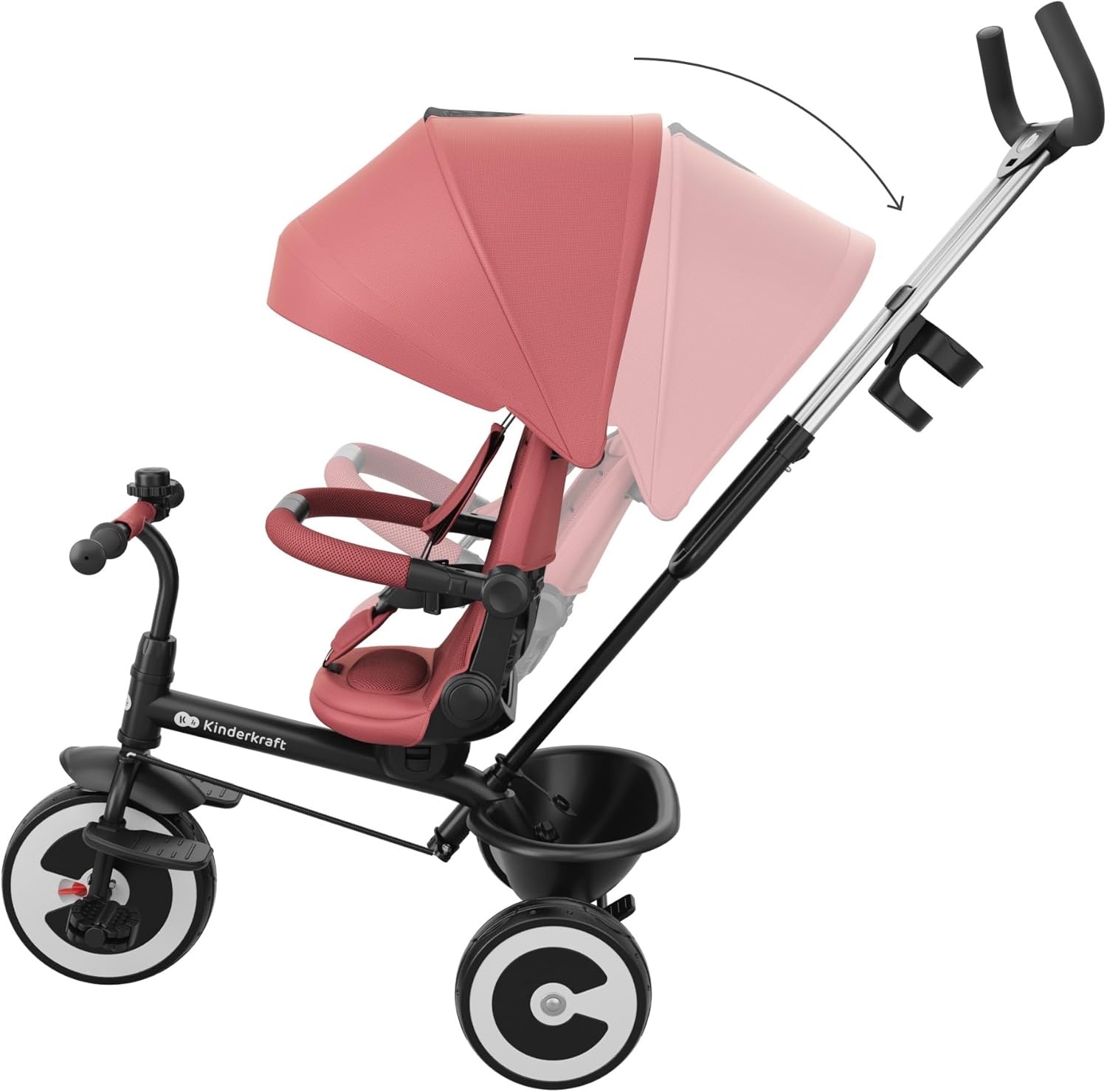 Roze Driewieler Kinderkraft ASTON 2 PRO - 29% Korting