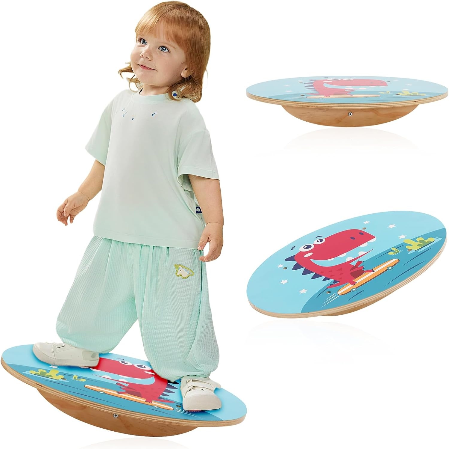 Houten Balansbord Kinderen - Coördinatie & Balans - 28% Korting