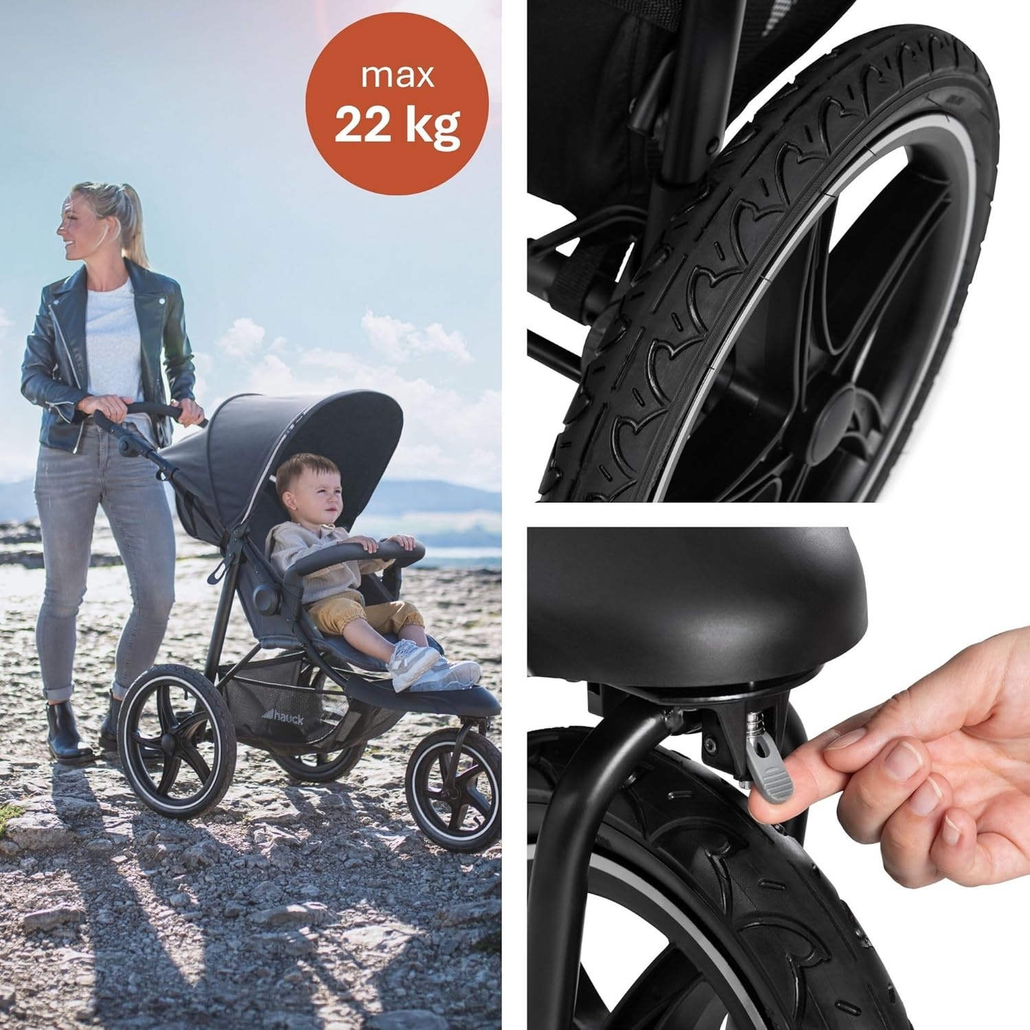 All-terrain Buggy Runner 2 Zwart - 30% Korting