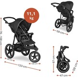 All-terrain Buggy Runner 2 Zwart - 30% Korting