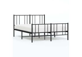 Metaal Bedframe Zwart 120x200 cm | 41% Korting