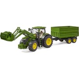 John Deere 7R 350 Tractor met Voorlader & Kieper - 34% Korting!
