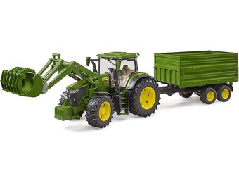 John Deere 7R 350 Tractor met Voorlader & Kieper - 34% Korting!