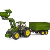 John Deere 7R 350 Tractor met Voorlader & Kieper - 34% Korting!