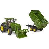 John Deere 7R 350 Tractor met Voorlader & Kieper - 34% Korting!