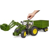 John Deere 7R 350 Tractor met Voorlader & Kieper - 34% Korting!