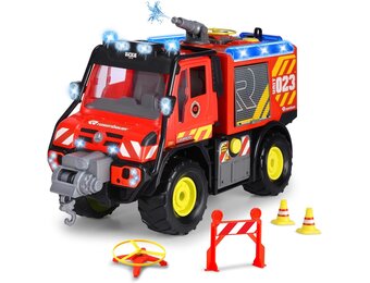 Brandweerauto Mercedes Unimog U530 50cm - Met korting!