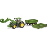 John Deere 7R 350 Tractor met Voorlader & Kieper - 34% Korting!