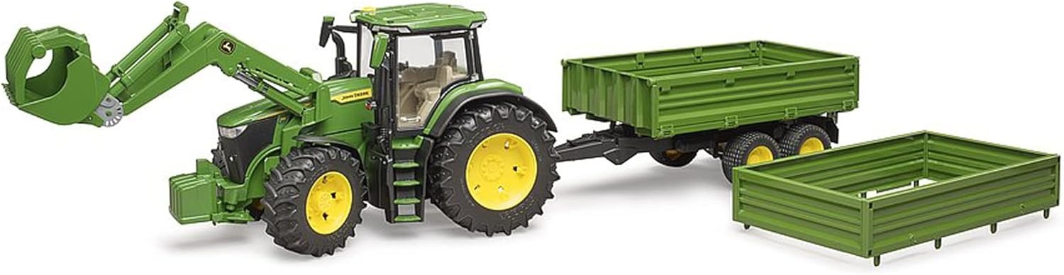 John Deere 7R 350 Tractor met Voorlader & Kieper - 34% Korting!