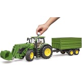 John Deere 7R 350 Tractor met Voorlader & Kieper - 34% Korting!