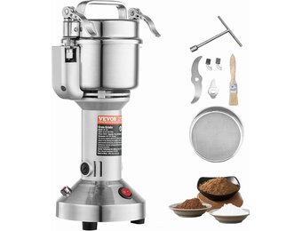 Elektrische Graanmolen RVS 750g | 2000W | -29% Korting
