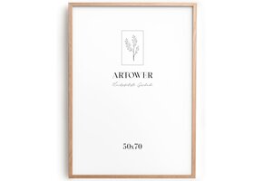 Eiken Houten Fotolijst 50x70cm | Dunne Posterlijst - Nu 36% Korting!