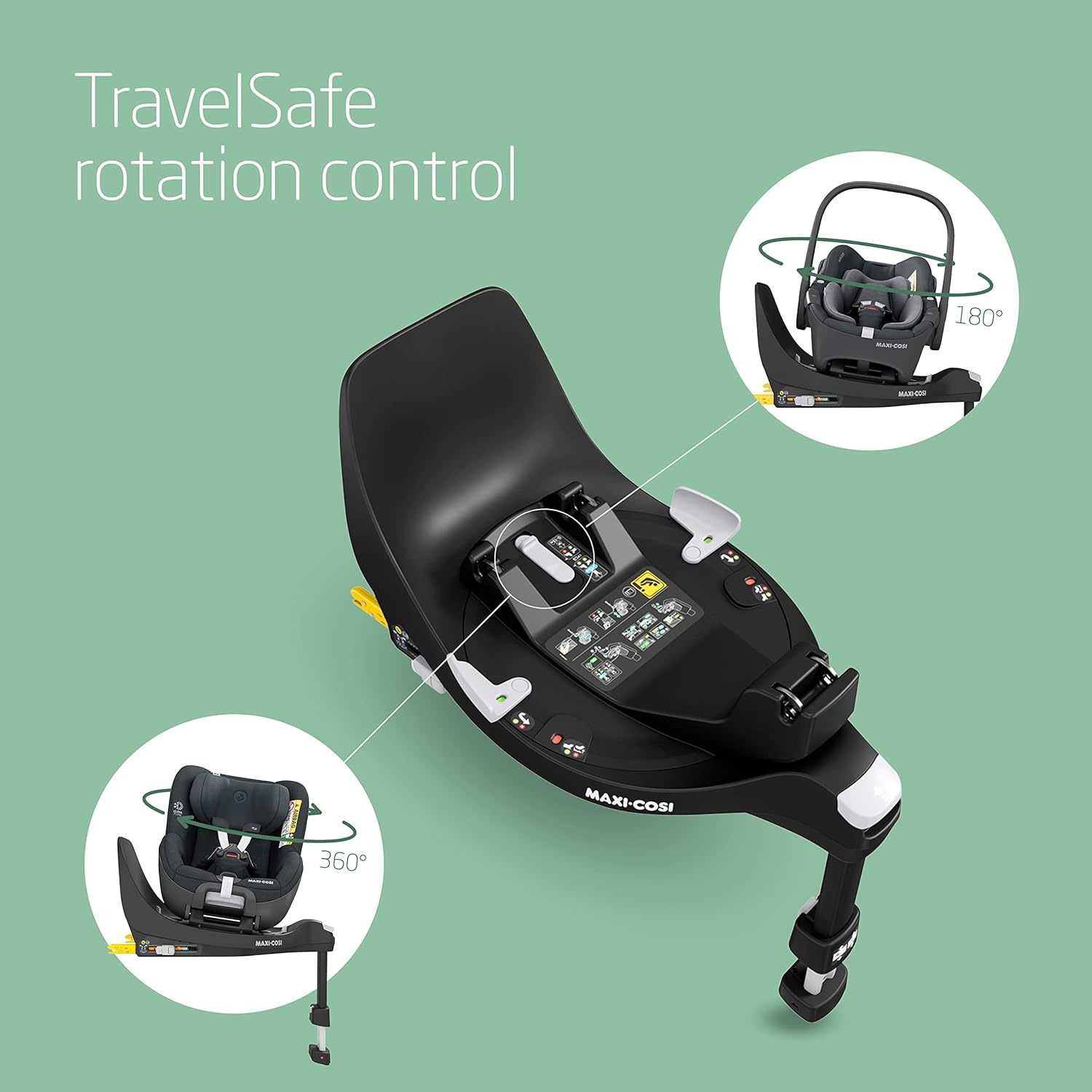 ISOFIX Roterende Autostoelbasis 360° | i-Size | 35% Korting