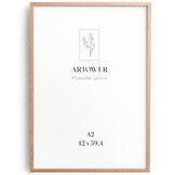 Eikenhouten Fotolijst A2 (42x59 cm) - Licht Eiken | -52%