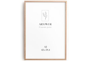 Eikenhouten Fotolijst A2 (42x59 cm) - Licht Eiken | -52%